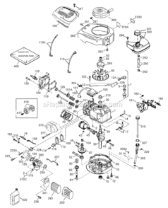 Part Location Diagram of TC-37844 MTD Cap-Fuel